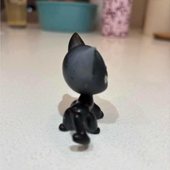 Black Cat Green Eyes Littlest Pet Shop - Picture 3 of 5